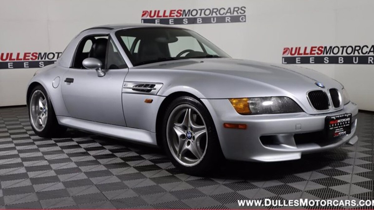 1998 BMW M Roadster front right in silver