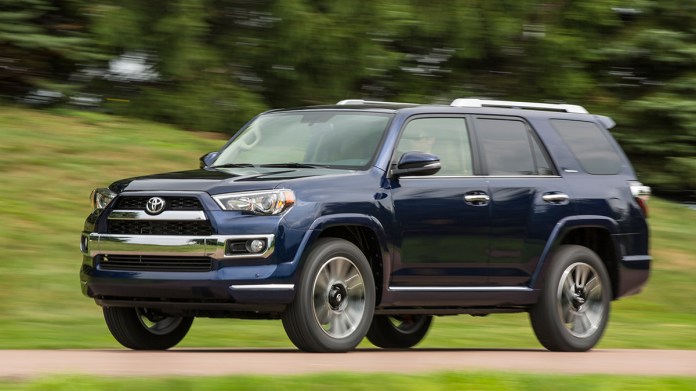 2021 Toyota 4Runner Limited in blue. 