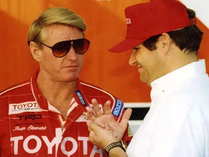 Cal Wells and Ivan Stewart.