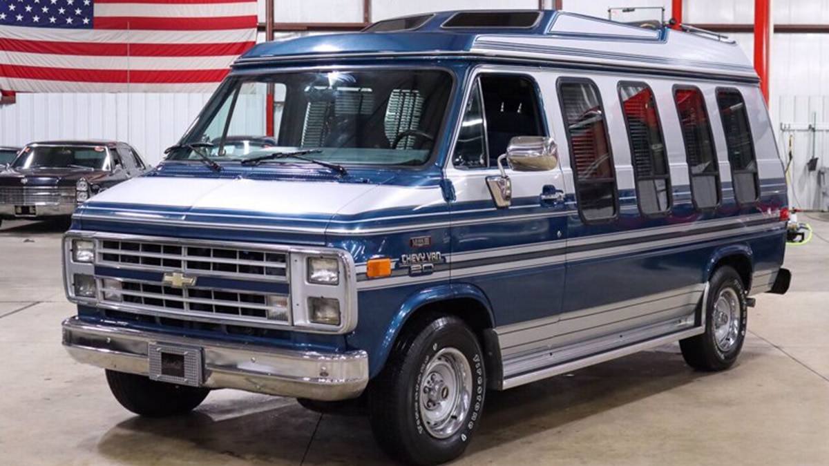 Used chevy conversion vans on sale