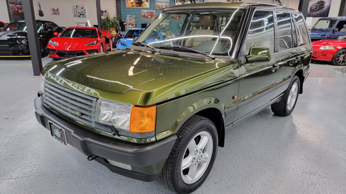 1998 Range Rover 4.0SE front left in green