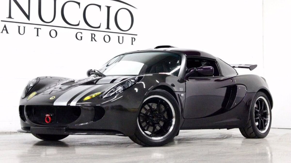 2007 Lotus Exige S front left in black