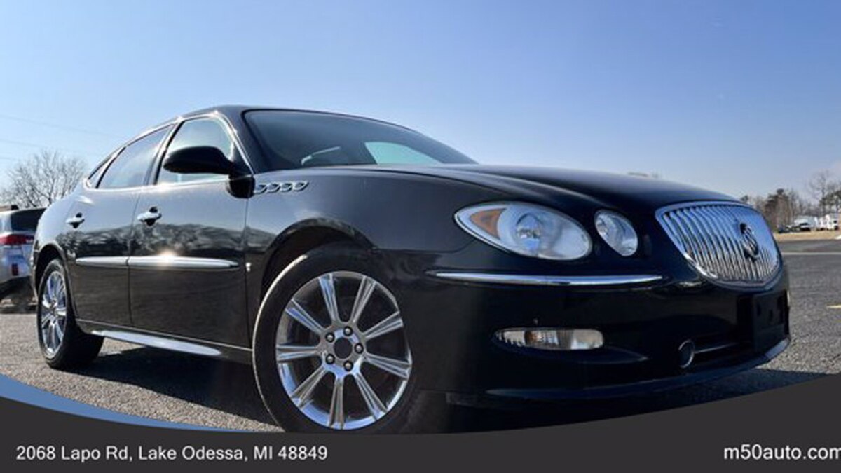 2009 Buick LaCrosse Super front right in black