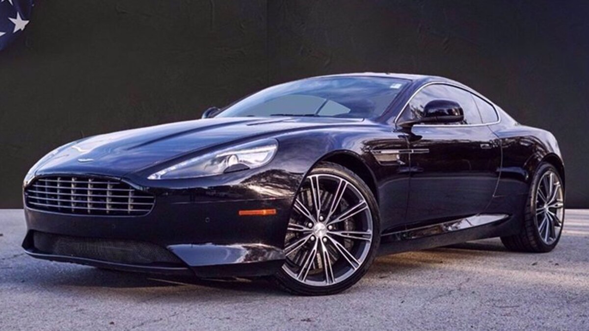 2012 Aston Martin Virage Coupe front left