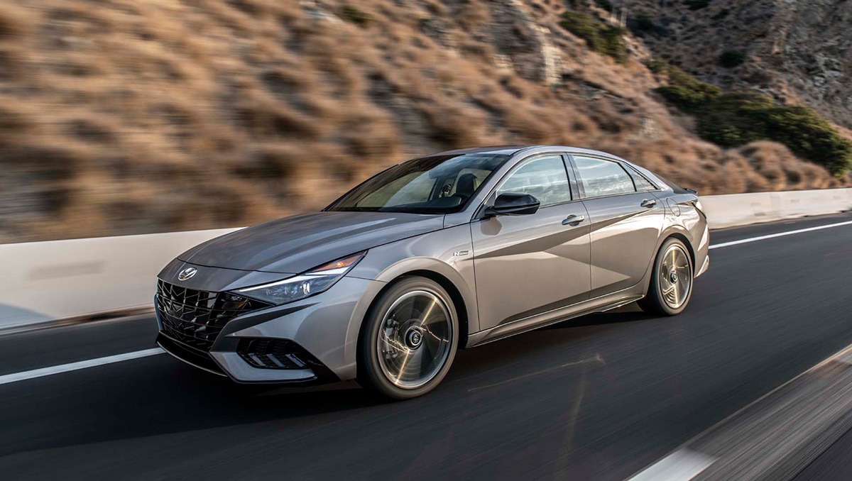 2021 Hyundai Elantra N Line front left