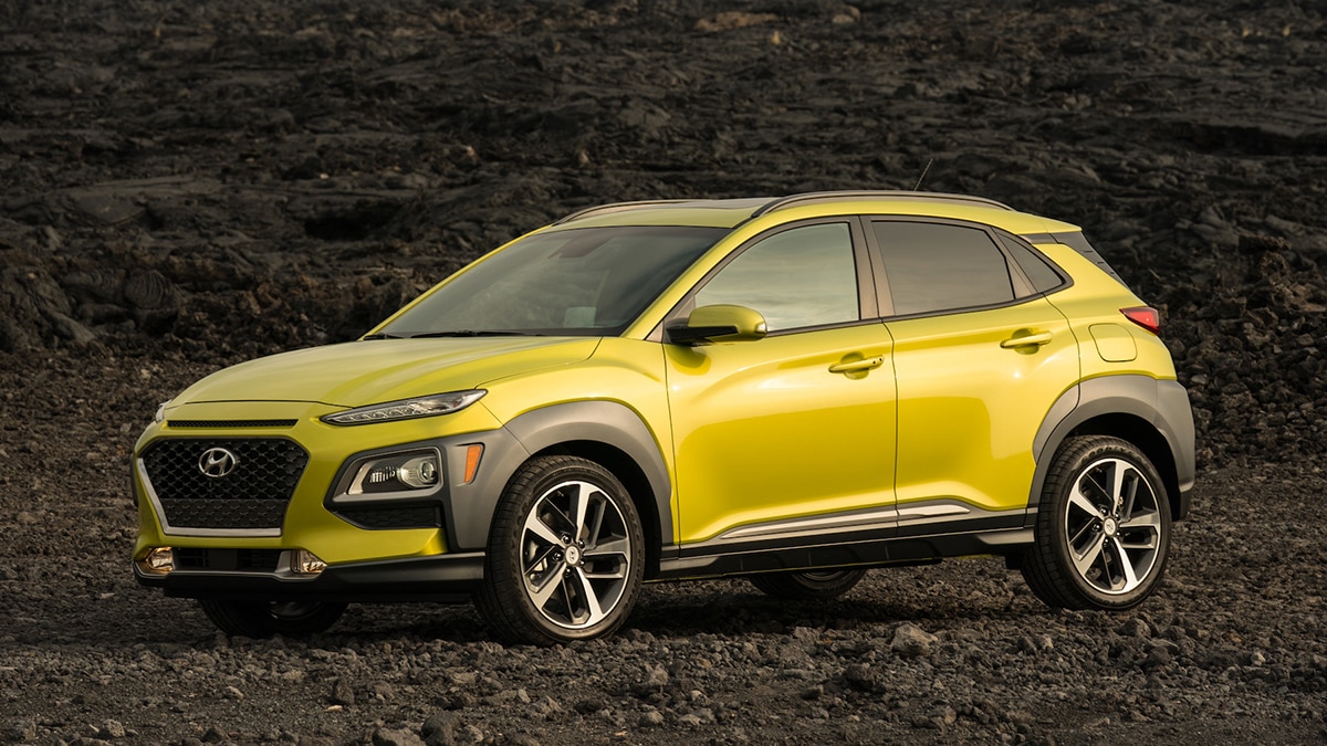2021 Hyundai Kona SE profile