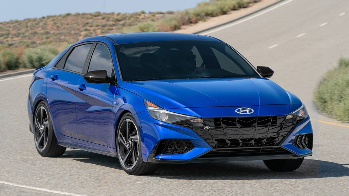 2022 Hyundai Elantra Híbrido Azul