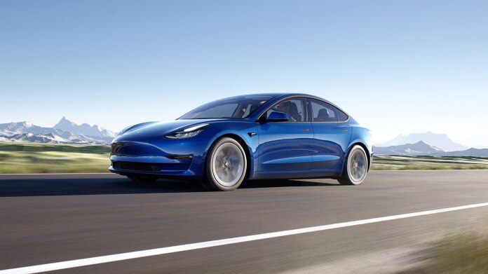 2022 Tesla Model 3 front left