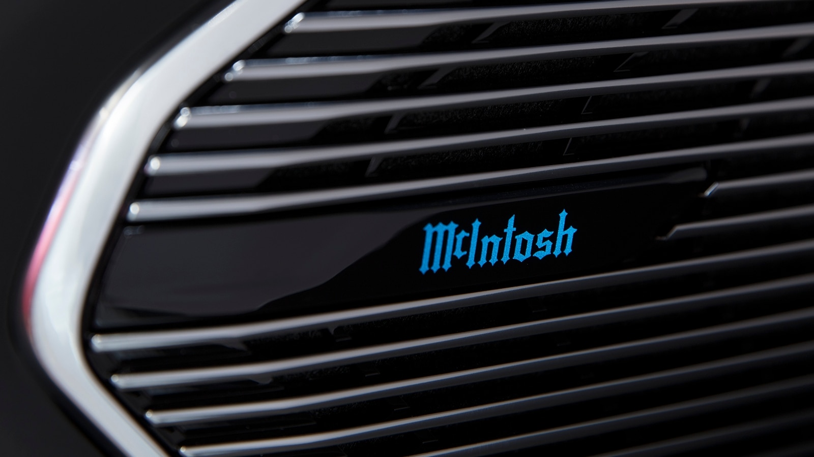 McIntosh audio in a Jeep