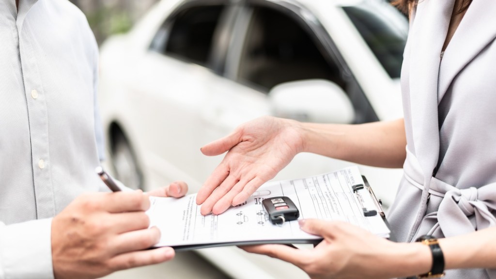 What drawbacks are there to renting a used car?