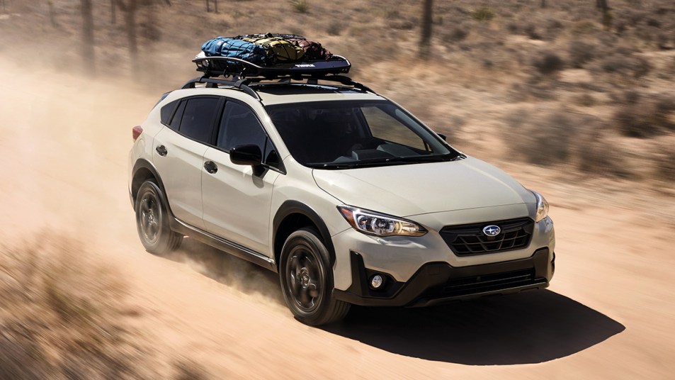 2023 Subaru Crosstrek Special Edition in beige.