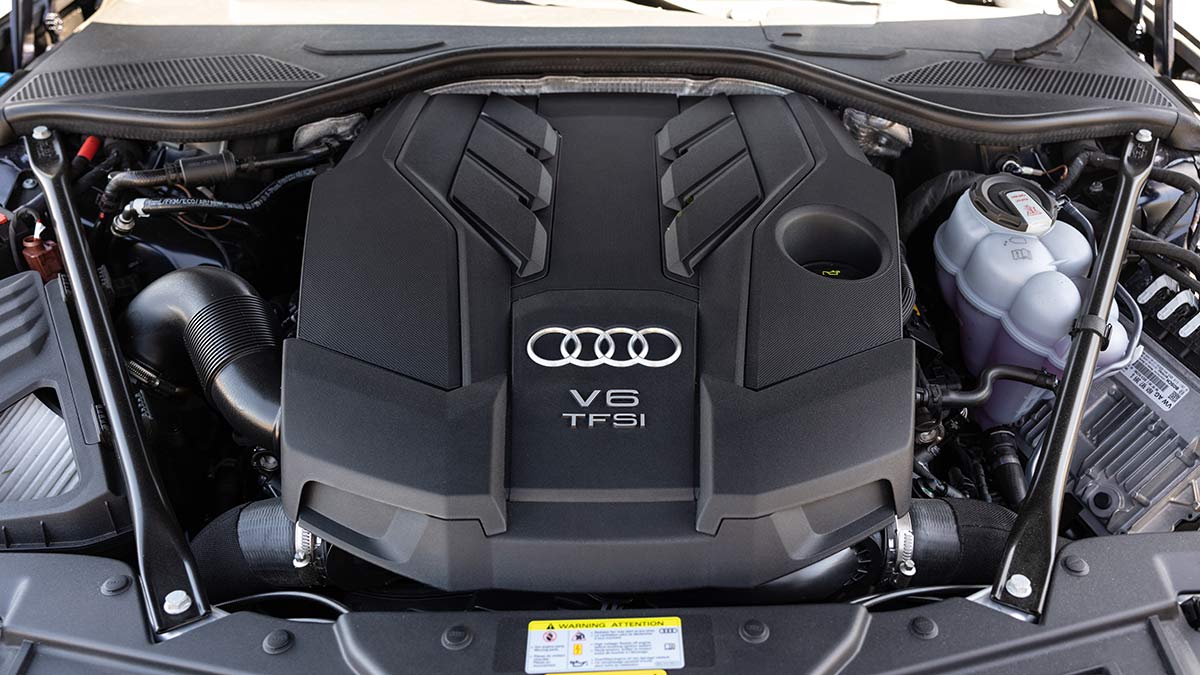 2023 Audi A8 L engine.