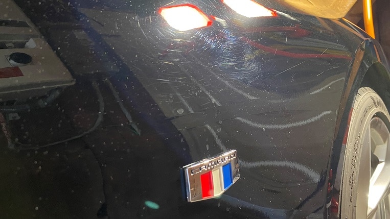 Chevrolet Camaro Before Paint Correction
