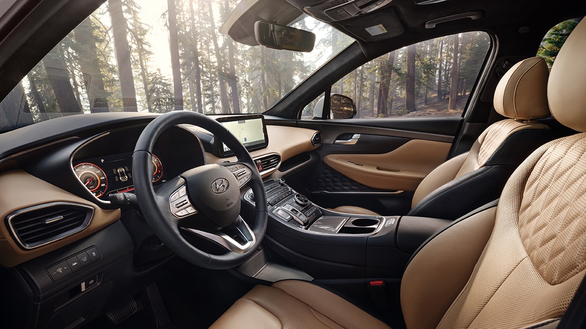 2023 Hundai Santa Fe front cabin