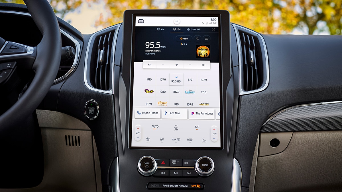 2023 Ford Edge infotainment