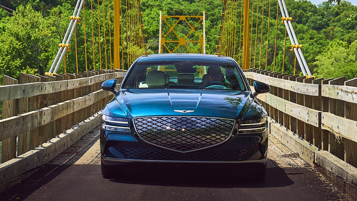 2023 Genesis Electrified G80 front