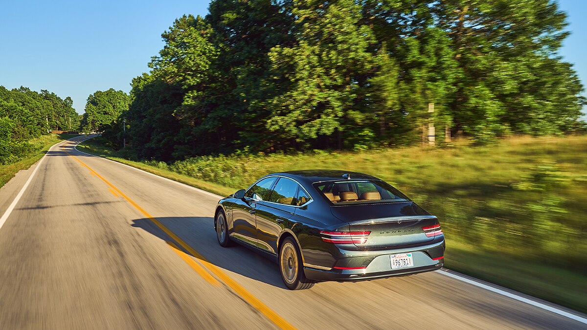 2023 Genesis Electrified G80 rear left