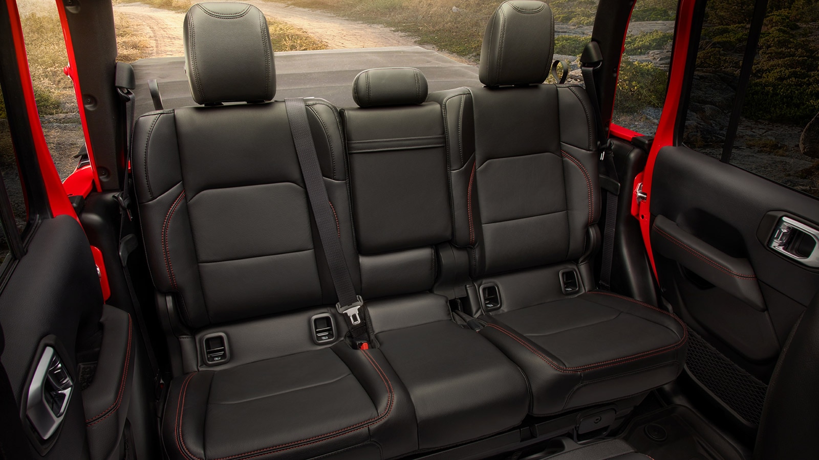 2023 Jeep Gladiator Rubicon back seats