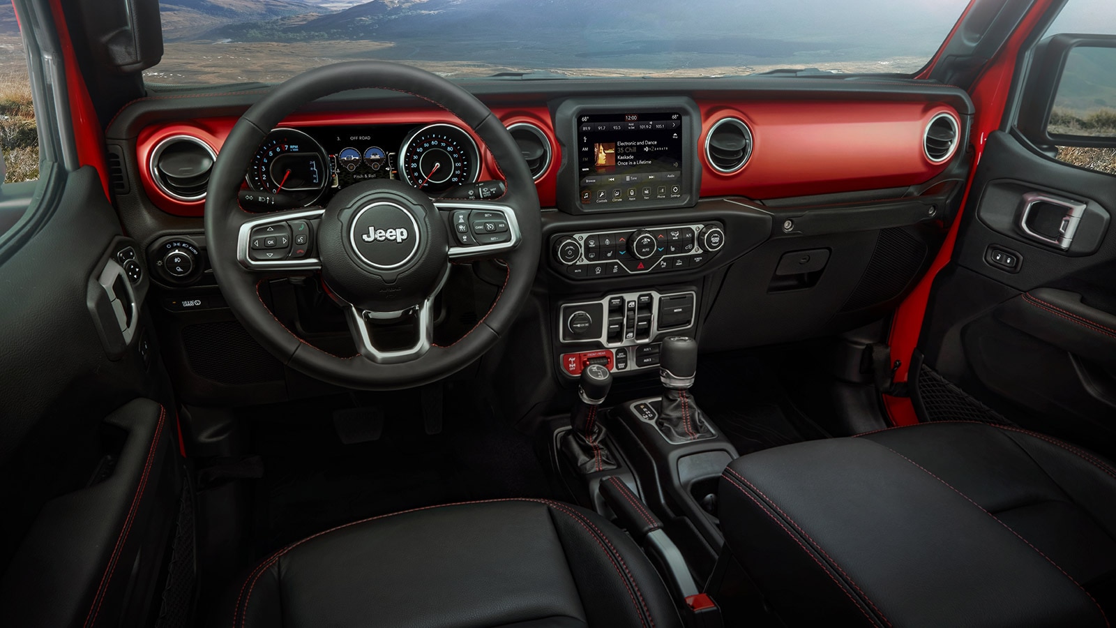 2023 Jeep Gladiator Rubicon front cabin