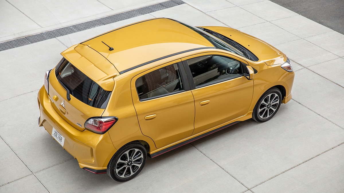 2023 Mitsubishi Mirage Special Edition aerial