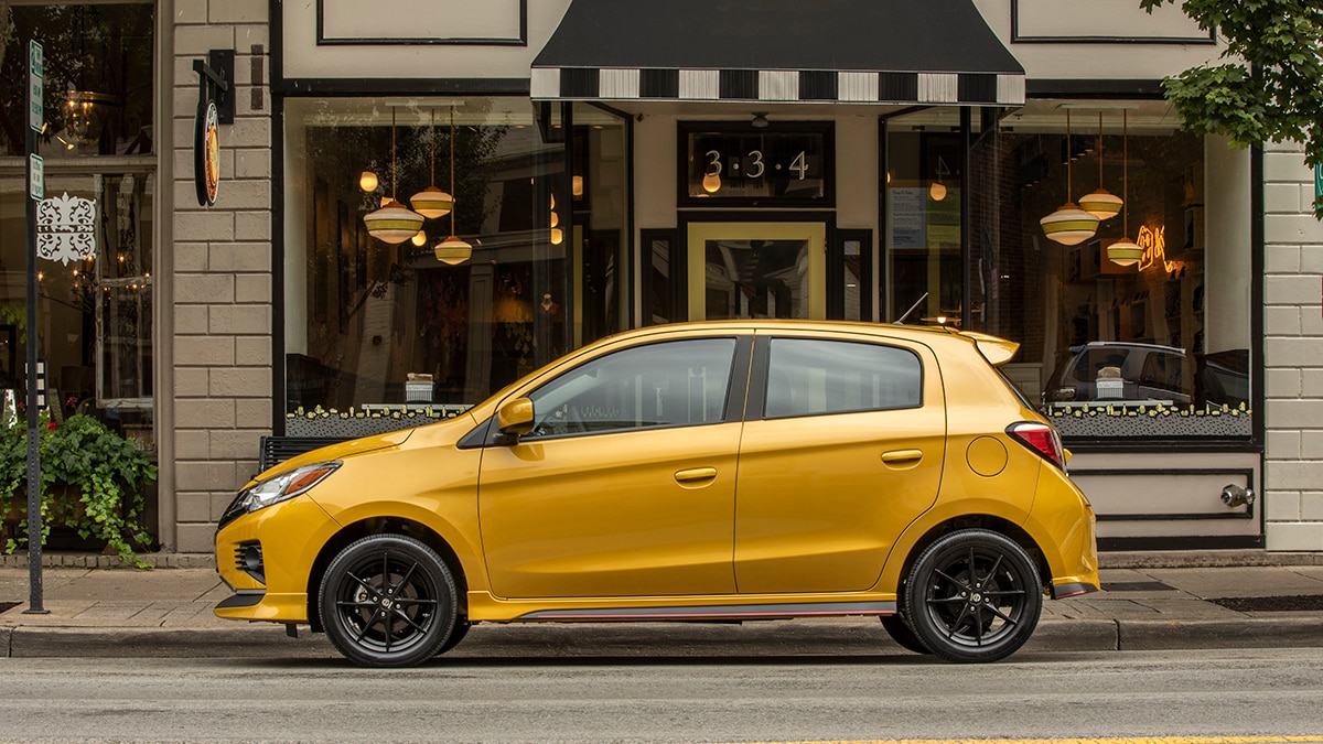 2023 Mitsubishi Mirage Special Edition profile