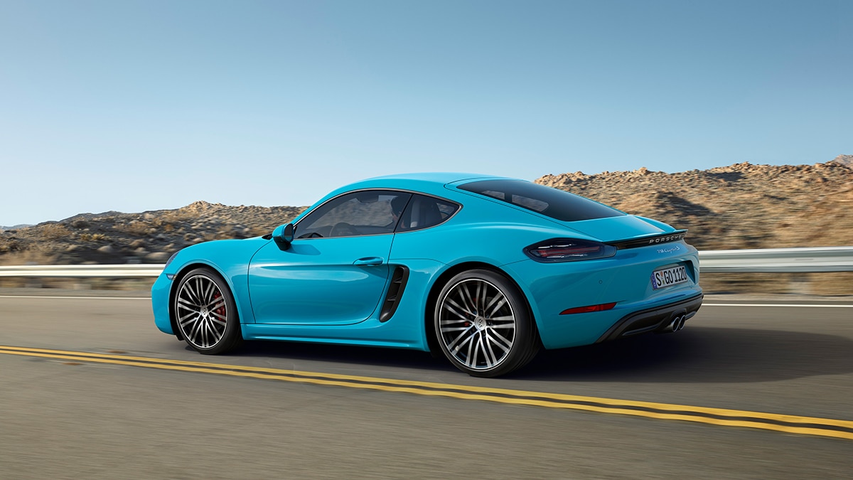 2023 Porsche 718 Cayman S profile
