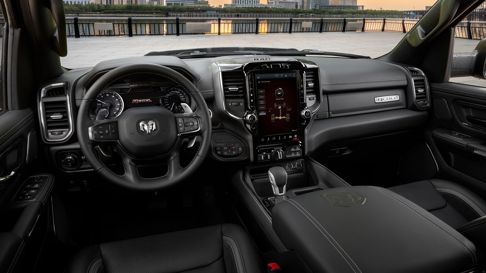 2023 Ram 1500 Rebel interior