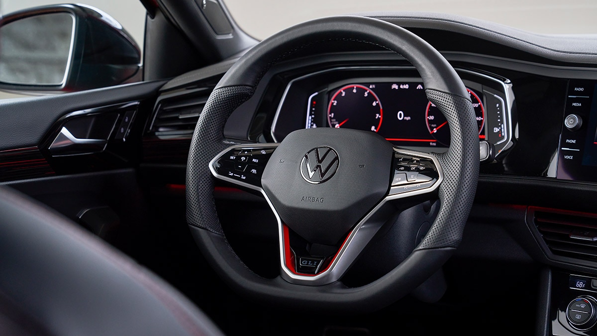 2023 Volkswagen Jetta GLI steering wheel