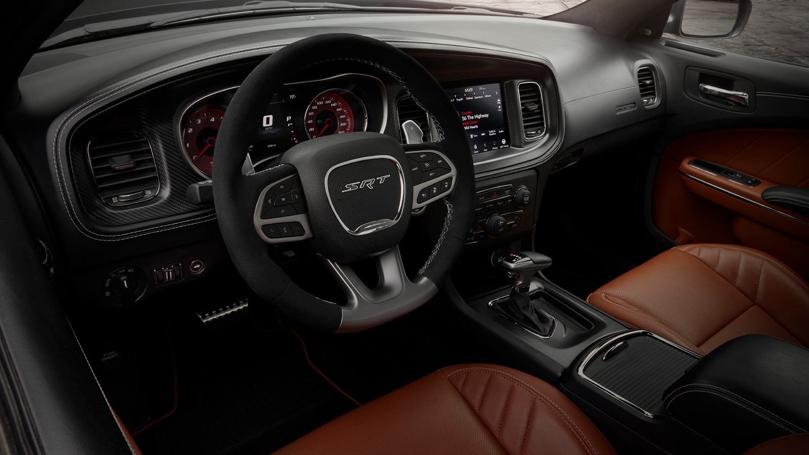 2023 Dodge Charger SRT Jailbreak front cabin