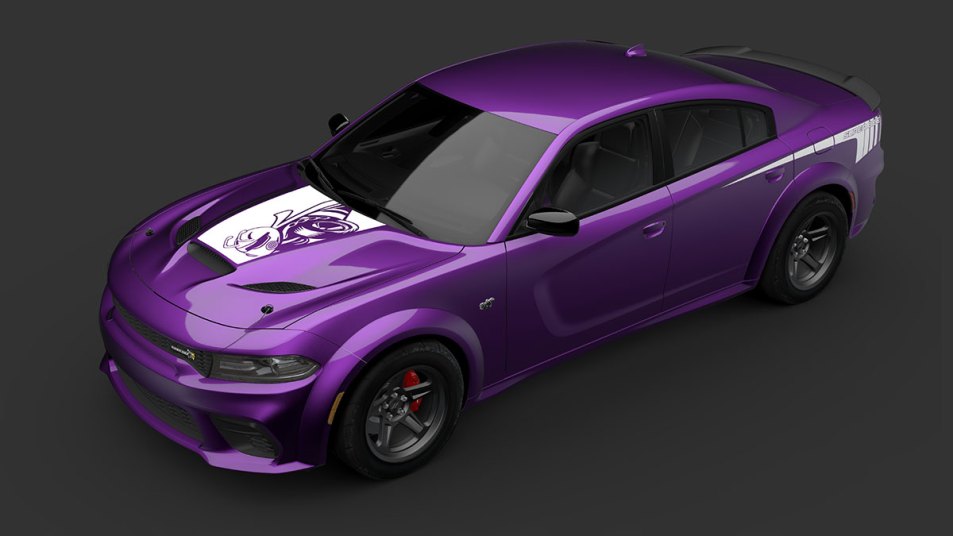 2023 Dodge Charger Superbee in purple
