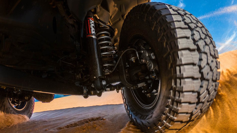 2023 Jeep Gladiator Mojave axle