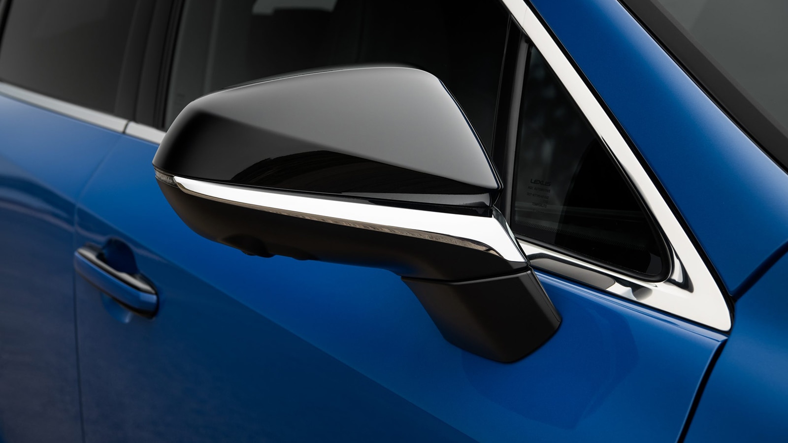 2023 Lexus RX 500h F Sport rear mirror