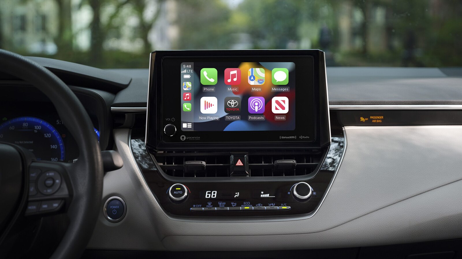 2023 Toyota Corolla XSE infotainment