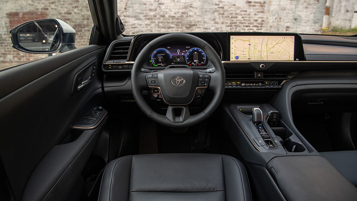 2023 Toyota Crown drivers side interior.