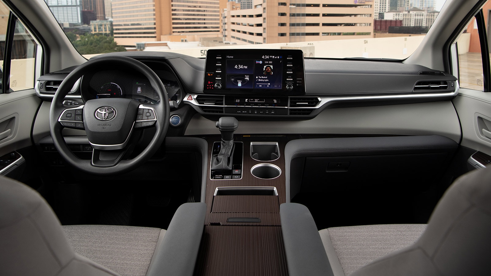 2023 Toyota Sienna LE front cabin