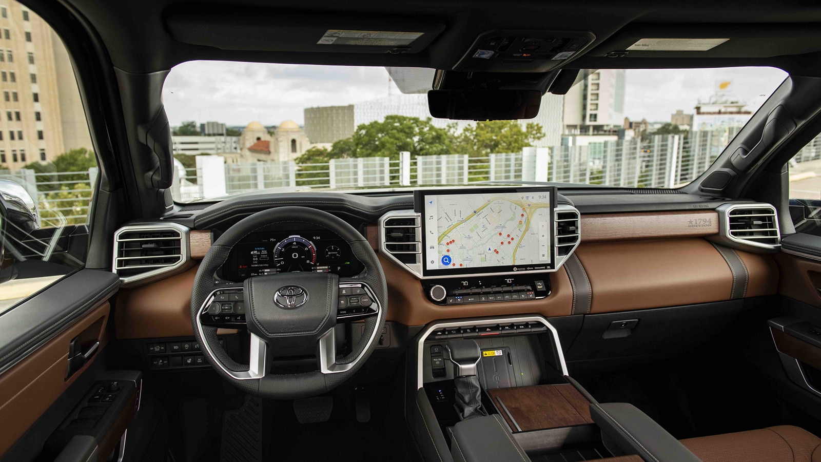 2023 Toyota Tundra Hybrid 1794 Edition front cabin