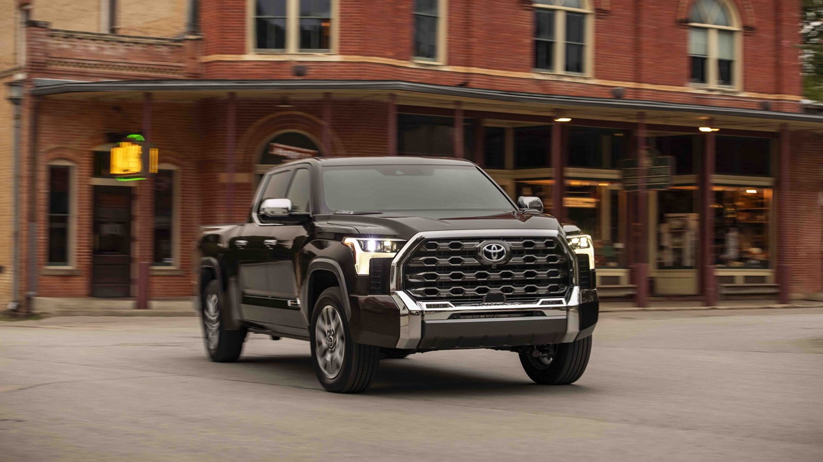 2023 Toyota Tundra Hybrid 1794 Edition front right driving