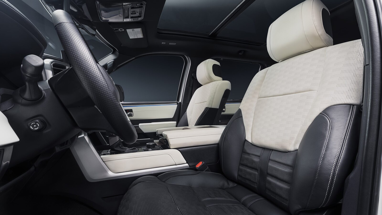 2023 Toyota Tundra Hybrid Capstone front seats