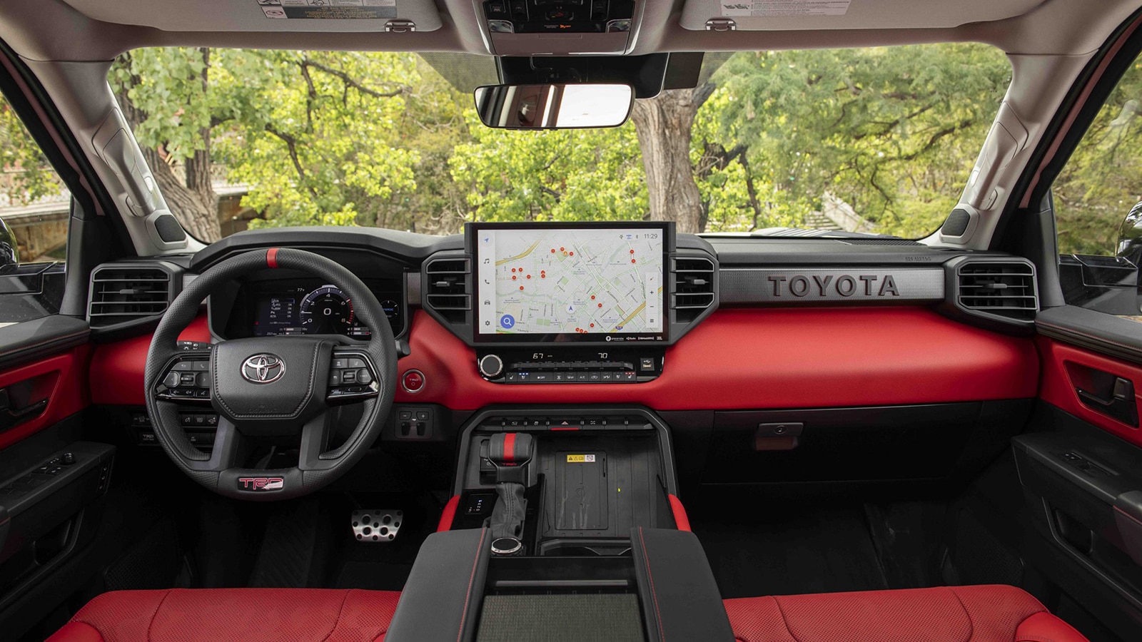 2023 Toyota Tundra Hybrid TRD Pro front cabin