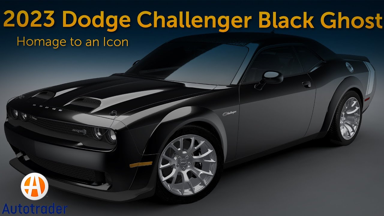 The Dodge Challenger Black Ghost Pays Homage to an Icon Autotrader