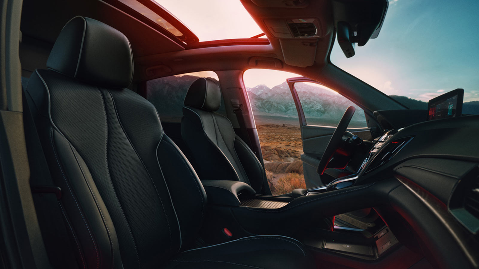 2023 Acura RDX front row seats