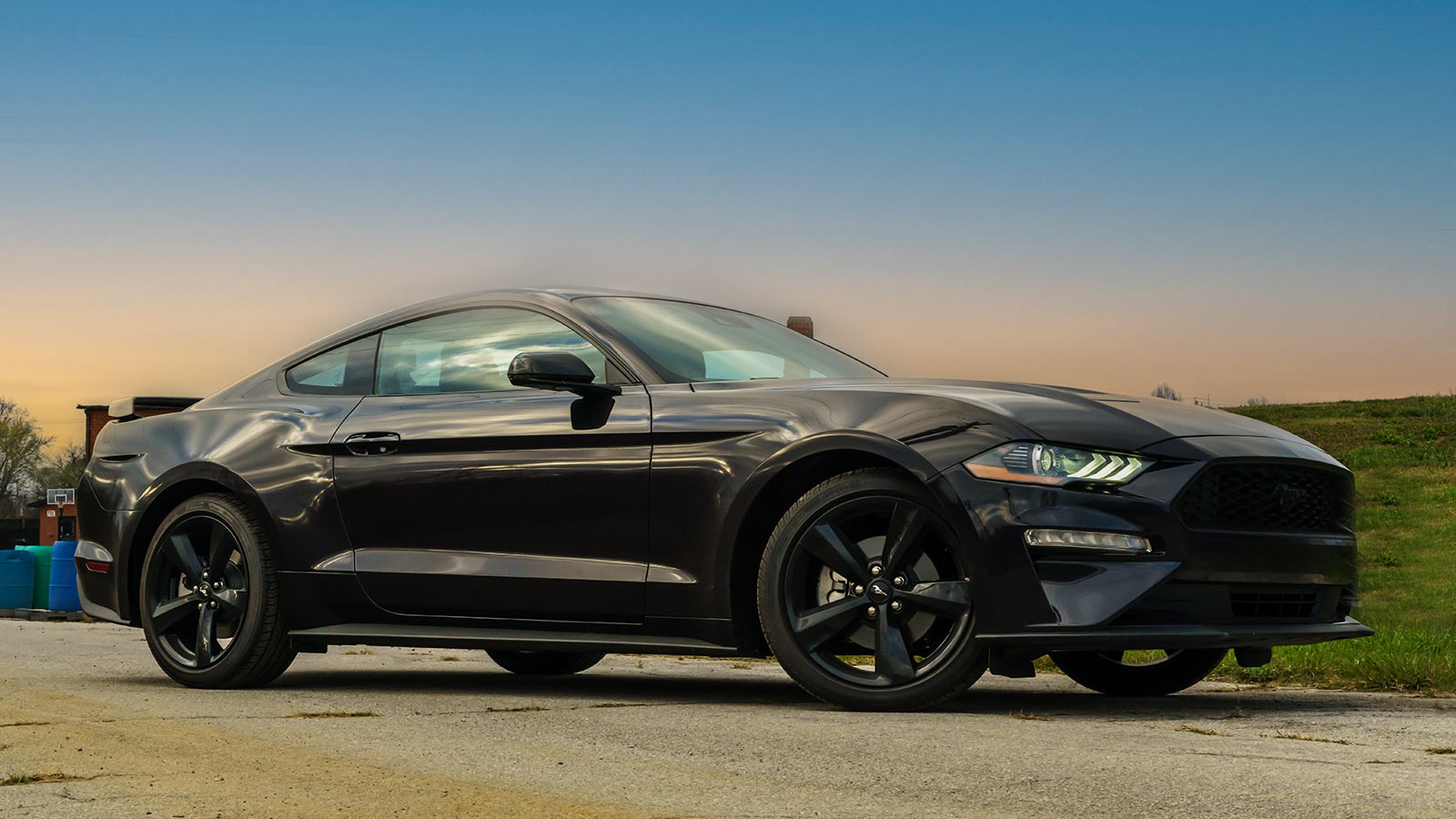 2023 Ford Mustang Eco Boost passenger side