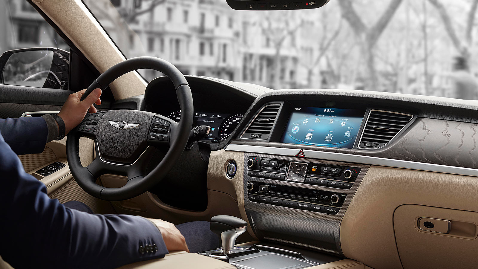 2023 Genesis G80 driver side front cabin