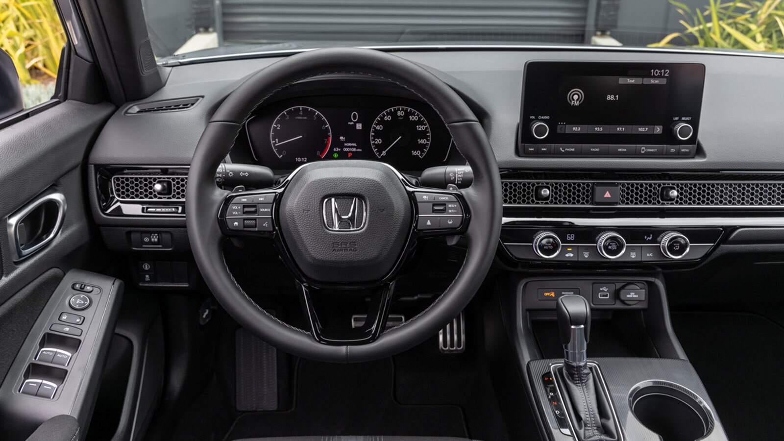 2023 Honda Civic Sedan Sport steering wheel