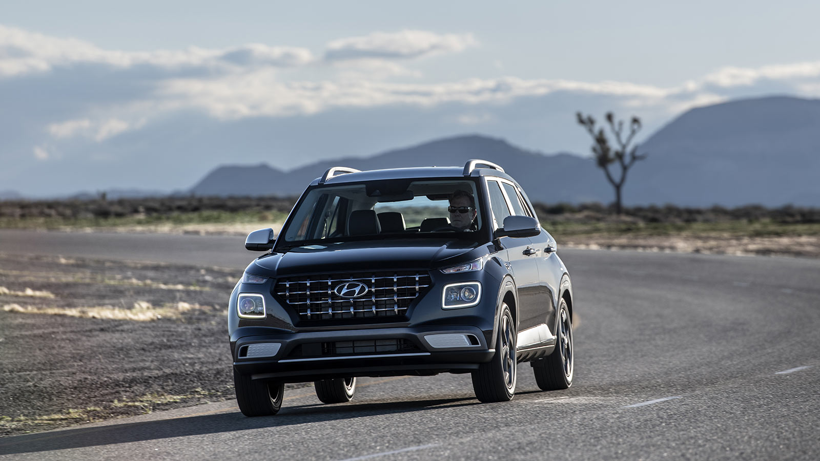 2023 Hyundai Venue driving