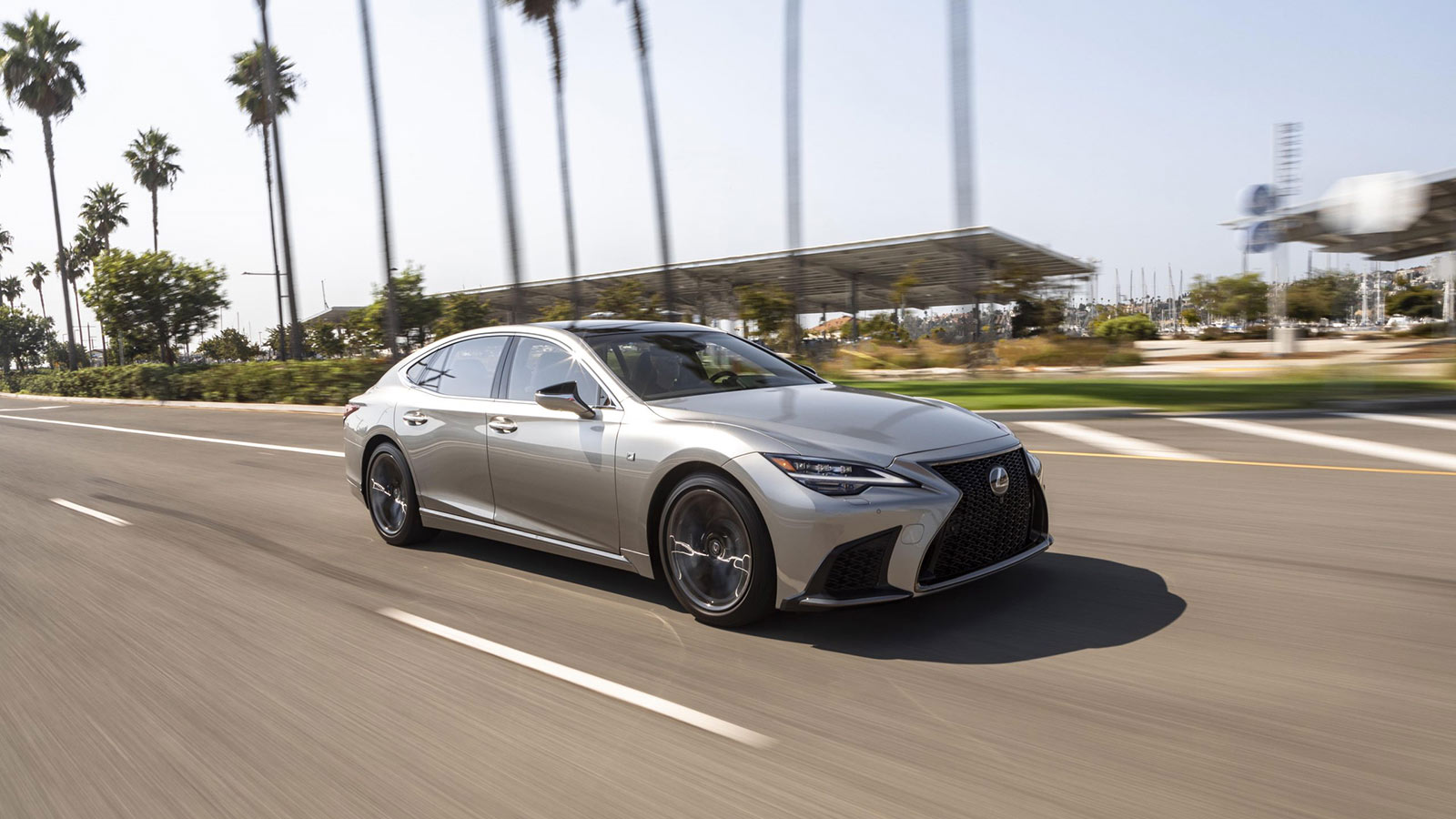 2023 Lexus LS 500 F Sport front right driving