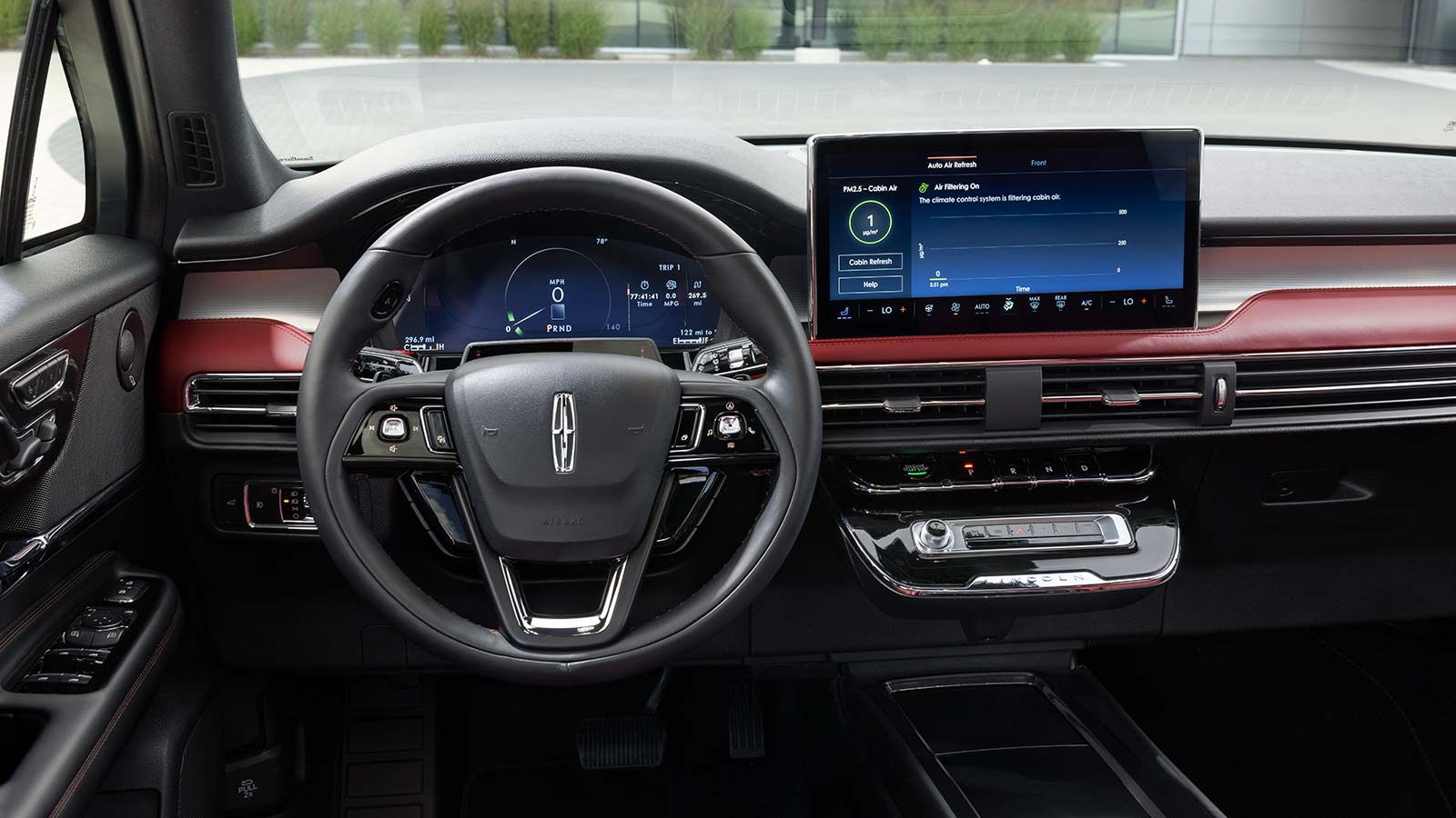 2023 Lincoln Corsair Reserve steering wheel