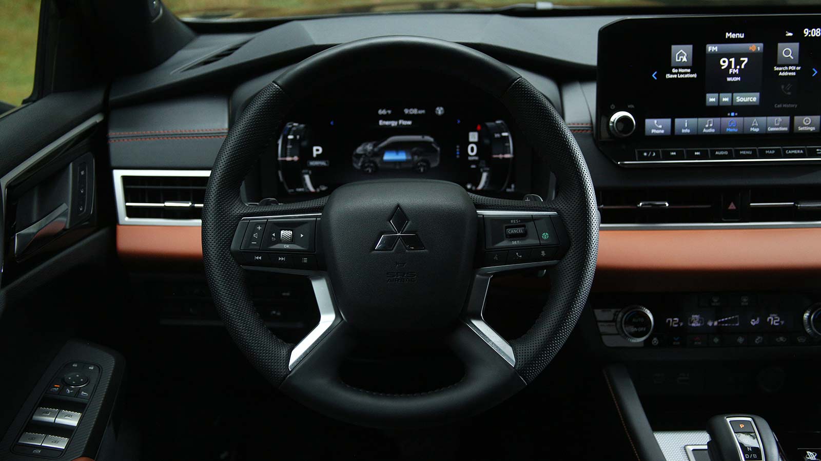 2023 Mitsubishi Outlander PHEV 40th Anniversary Edition steering wheel