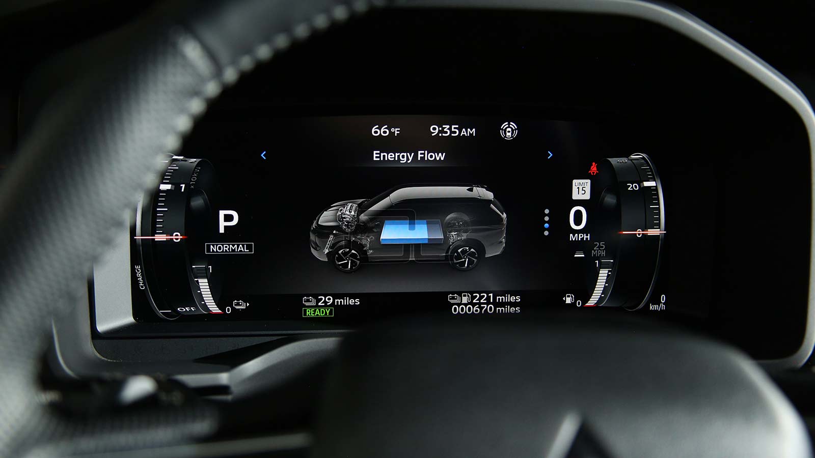 2023 Mitsubishi Outlander PHEV 40th Anniversary Edition cluster