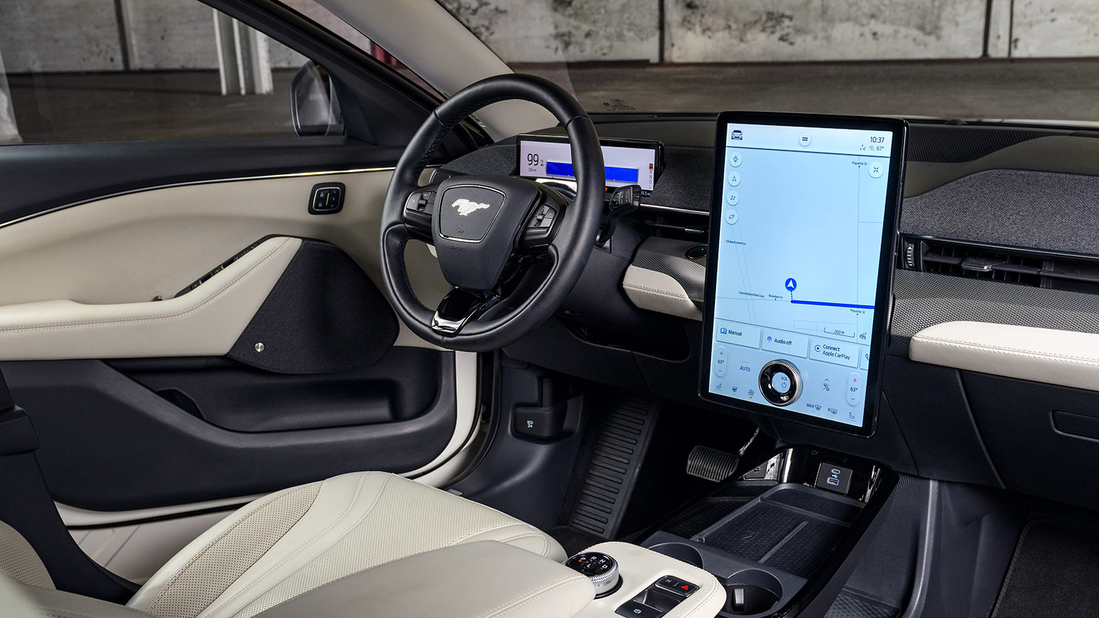2023 Ford Mustang Mach-E Select front cabin